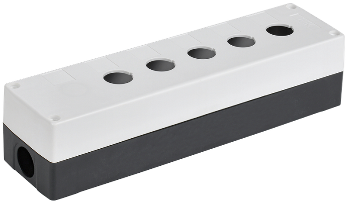 Корпус КП105(6)-Р для кнопок 5(6) мест белый