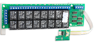 Релейный модуль 16 реле (~250В/7А, = 24В/10А)