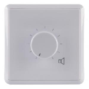 Регулятор громкости (аттенюатор) 160 Вт/100 В, реле принудительного включения, 80 х 80 х 74 