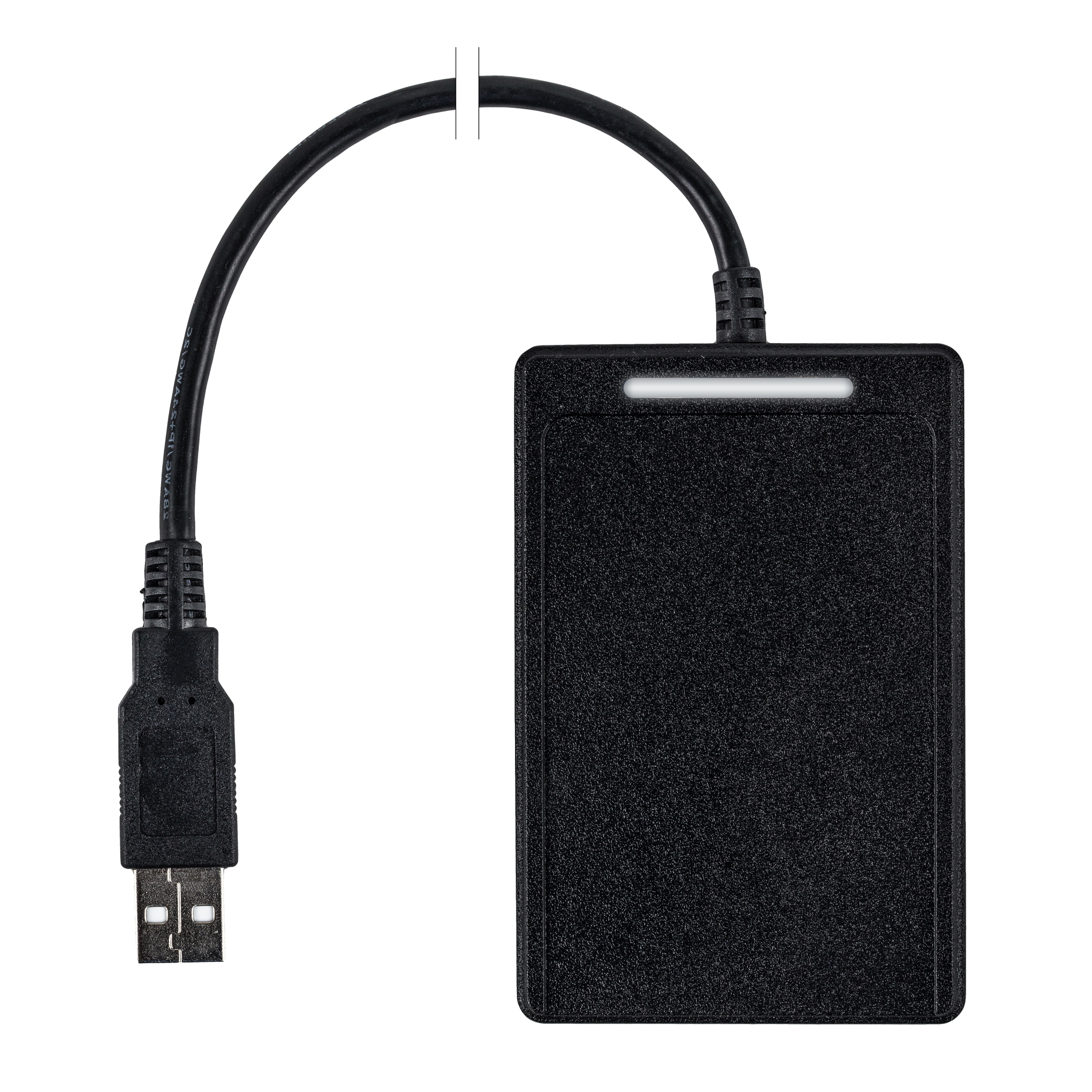 Настольный считыватель по интерфейсу USB. Поддерживаемые форматы: HID Prox II, Em-marine, Temic, Mifare Ultralight и DesFire (чтение UID), Mifare ID / Classic / Plus SL1 и SL3