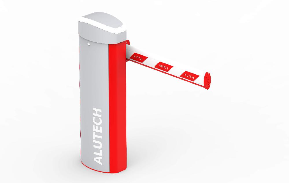 Стойка шлагбаума со встроенным блоком управления и радиоприемником, заглушка для прямоугольной стрелы, 24В, крутящий момент 230Н/м, максимальное время закрытия/открытия&nbsp;&nbsp;6 сек, интенсивность 90%, Рабочий ресурс от 1 000 000 циклов.