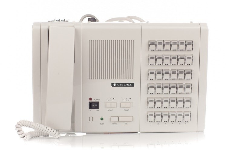 Пульт связи на 36 абонентов для работы в системе вызова персонала «GetCall PG-36M»