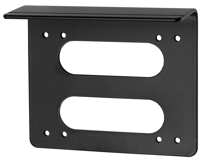 Козырек для эл-мех. накладного замка, окрашенная сталь.