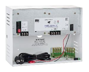 БИРП-12/10,0V - Блок бесперебойного питания 12 В ± 0,12%; 9,5 А, кратковременно до 10,0 А; под 2 шт. АКБ 12,0 Ач; Блок бесперебойного питания 12 В ± 0,12%; 9,5 А, кратковременно до 10,0 А; под 2 шт. АКБ 12,0 Ач;