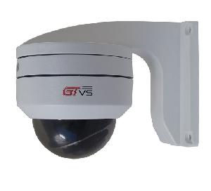 PTZ IP видеокамера Speed Dome 1/2.9" SONY Low Illumination 2.0MP CMOS Sensor, 1920*1080@25, 4X оптический Zoom (2.8mm-12mm), ф42x6PCS (60m), IP66 , DC12V/3A настенный кронштейн в комплекте,  -40°~ +60°