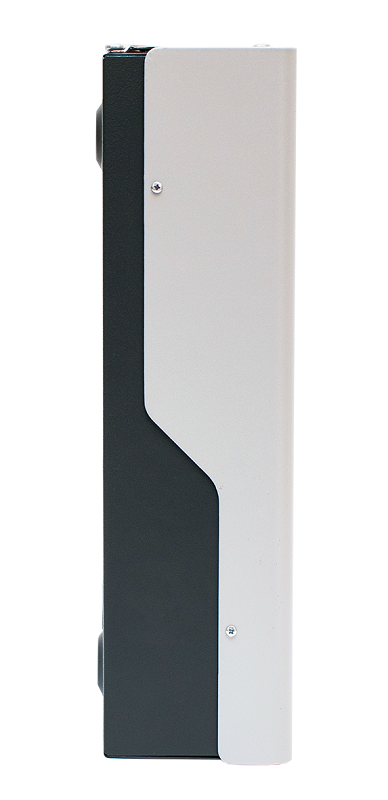 Стабилизатор переменного напряжения инверторный (с двойным преобразованием) однофазный, чистая синусоида; P-нагр.5 кВА/4,5 кВт, U-вх.165…310 В, U-вых.220…230 В (с шагом 1 В), I-вых.23 A; IP20, t-раб. +5…+40°C, 358х246х101 мм