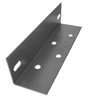 Кронштейн из нержавеющей стали для монтажа датчиков ИО 102-53, ДПМГ-26Ех и блоков датчиков ИО 102-26 исп.250 и ИО 102-26 исп.251 к неподвижным поверхностям охраняемых конструкций. Из немагнитной нержавеющей стали толщиной 1.5 мм