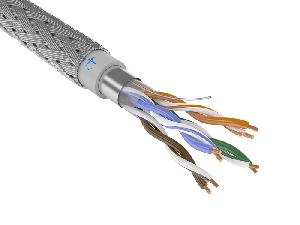 Бронированный Огнестойкий кабель F/UTP Cat5e 4х2х0,52 (305м) для СКС и IP-сетей