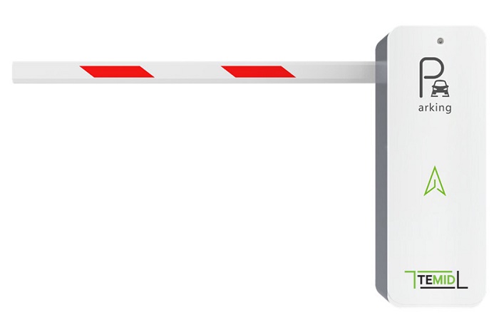 Шлагбаум электромеханический с прямой стрелой 3 м., бесщеточный двигатель,время подъема 1,5 c, 220В (160 Вт),&nbsp;&nbsp;-35 ~ +70 град.С., правый