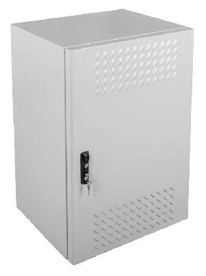 Шкаф уличный всепогодный настенный укомплектованный 12U (Ш600 × Г500), комплектация Т1-IP54/55