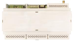 Контроллер охранно-пожарный, для установки на Din рейку, основной канал Ethernet , резервный канал GSM(GPRS), 4 шлейфа, Модуль GSM - 2G, 12 В
