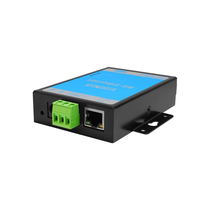 Преобразователь интерфейсов RS-485/RS-232/RS-422 в Ethernet&nbsp;&nbsp;стандартов 10/100Base-T(X). Питание от 12 до 36 В, до 1 Вт. От минус 20 до +60°С