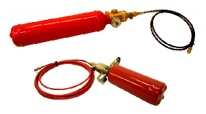 АУШТ F-Line прямого действия (3,0 м3) вертикального исполнения (Масса ГОТВ ФК-5-1-12 - 2 кг.). В комплект поставки входят: модуль пожаротушения с ГОТВ, ЗПУ, шаровой кран, манометр для контроля газа-вытеснителя, реле давления.