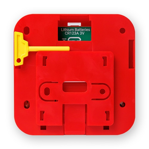 радиоканальный ручной пожарный извещатель системы Астра-Прайм, 868 МГц, дальность радиоканала 1000 м