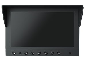 Мобильный монитор видеонаблюдения для транспорта 7"; 800x480 пикселей; Контраст 500:1