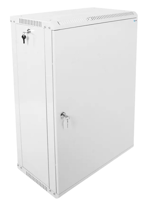 Шкаф телекоммуникационный настенный разборный ЭКОНОМ 18U (600 × 350) дверь металл