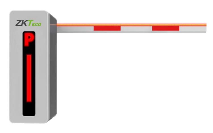Шлагбаум электромеханический со стрелой 6 м. время подъема 5 c, 220В (160 Вт), с блоком управления, индикацией шлагбаума,&nbsp;&nbsp;-30 ~ +75 град.С., APP ZKBarrier левый.