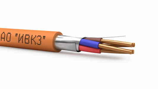 Кабель огнестойкий, экранированный 2х2х1,5 бухта 200 м.