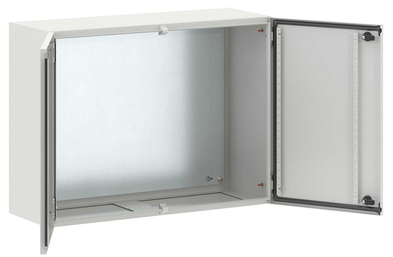 Корпус навесной STE с монтажной платой, двухдверный, 600x800x300 мм, IP55