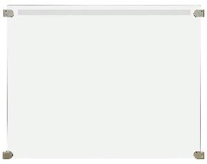 Панель ограждения, закаленное стекло, 1200 мм.