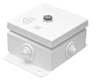 Коробка монтажная общепромышленные, оцинкованная сталь 1,2мм, IP55, 103х103х62 мм