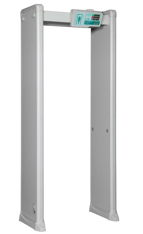 6-ти зонный металлодетектор, 200 уровней чувствительности, селективность черные металлы, счетчик проходов, выход сухой контакт, световая индикация, подключение к ПК,