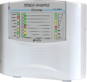 8 IP/GPRS пластик ППКОП, 8 шлейфов сигнализации, 2 SIM карты, 1 Ethernet, USB, вход ТМ