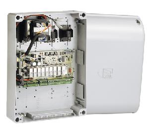 Блок управления для приводов 24В, для 1-го привода F500 с радиодекодером и встроенной токовой системой обнаружения препятствий.
