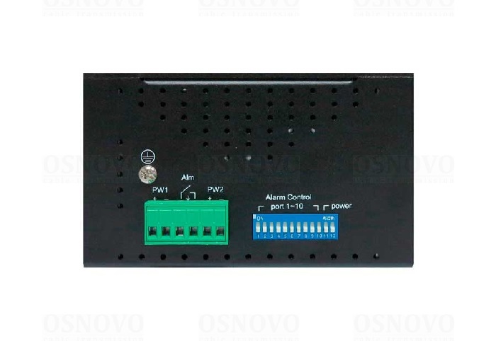 Промышленный PoE коммутатор Gigabit Ethernet на 10 портов. Порты: 8 x GE (10/100/1000Base-T) с PoE (до 30W) + 2 x GE Combo (RJ45 10/100/1000Base-T+ SFP 1000Base-X). Вход для резервного питания и тревожный выход. Встроенная грозозащита.