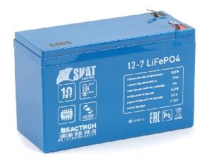 Аккумуляторная батарея 12 В, 7 Ач Li-Ion АКБ, на базе LiFePo4 элементов IFR 26650, структура 2P4S. Встроенная система контроля BMS, защита от глубокого разряда и перезаряда. 150*65*95. Вес 0,9 кг