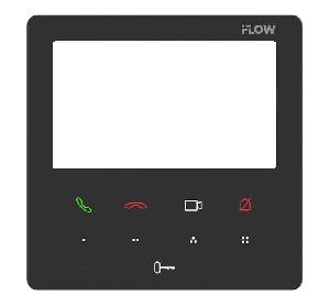 IP видеодомофон 4.3“ с Wi-Fi, Сенсорный 4.3" TFT LCD экран 480*272; встроенные микрофон и динамик; Wi-Fi 2.4ГГц; 10M/100M Ethernet; 9 физических кнопок;&nbsp;&nbsp;DC12В/PoE; 4Вт; -10 °C...+50°C; 120×120×21 мм, адаптер в комплекте