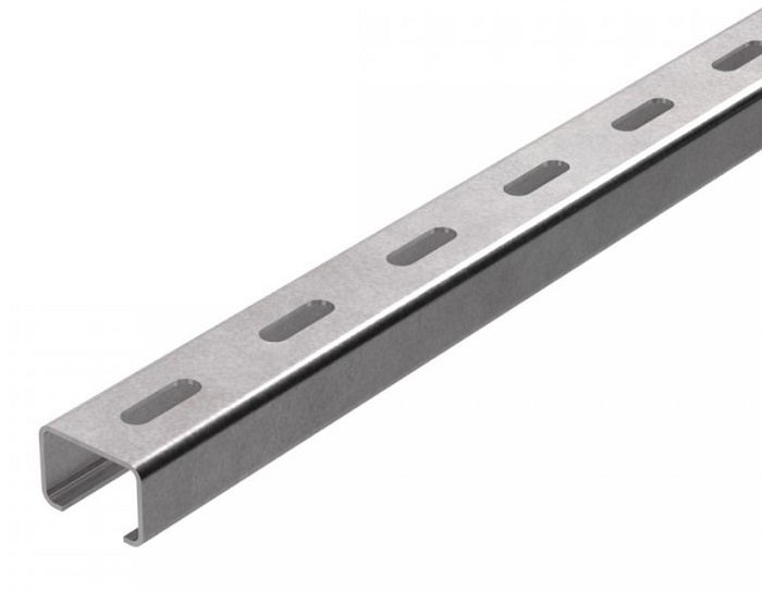 Траверса монтажная (С-образный профиль) 30х20х3000 (1,5 мм)