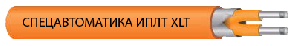 Линейный тепловой извещатель (термокабель), специальная полимерная оболочка устойчивая к низким температурам., t срабатывания - 57 °С