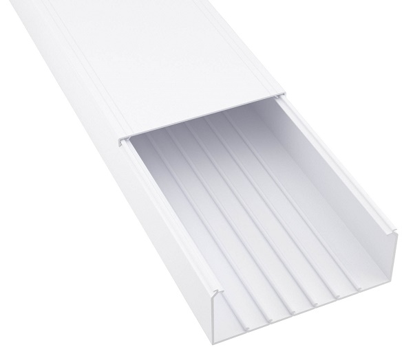 Короб с крышкой с направляющими для установки разделителей (8 м/уп)