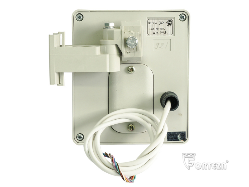 Извещатель охранный радиоволновый однопозиционный, длина ЗО 2,5...30м; ширина ЗО - 5м; высота ЗО - 4м; U-пит.9...30В; I-потр.20мА; 1 вых."СК"; RS-485; t-раб.-60...+80°С; 110х85х75мм. В комплекте: извещатель, кожух защитный