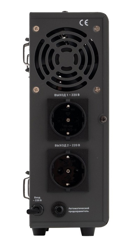 Источник бесперебойного питания с внешним АКБ, 220В, 800 ВА, линейно-интерактивный, Рекомендуемая емкость АКБ - от 40 Ач