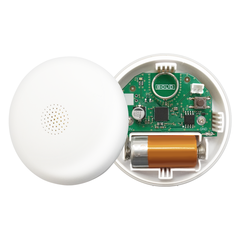 Датчик затопления адресный радио канальный. Работает с С2000Р-АРР32, С2000Р-АРР125, Сигнал-GSM-P. Встроенный звуковой оповещатель.