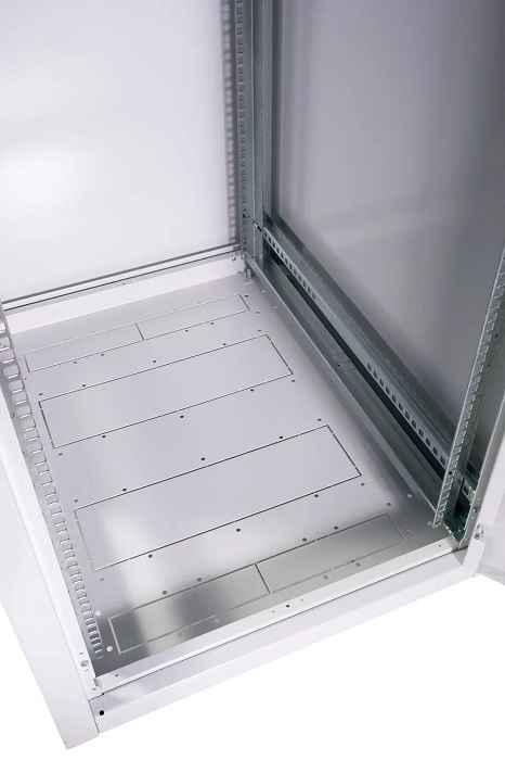 Шкаф телекоммуникационный напольный ЭКОНОМ 18U (600 × 800) дверь стекло, дверь металл
