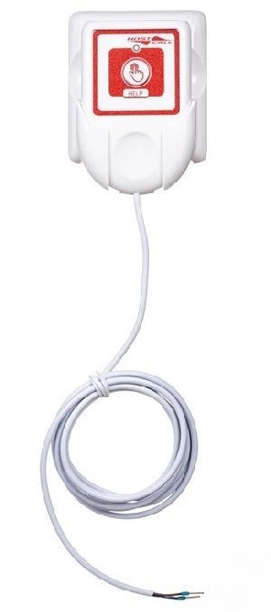 Выносная кнопка вызова используется как дополнительная и предназначена для подачи вызова персонала лежачими пациентами через цифровую радиокнопку вызова по радиоканалу на радиоконтроллер со встроенной лампой MP211W4 или радиоприемник MP-831W4.