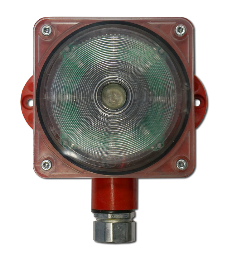 Оповещатель светозвуковой пожарный взрывозащищенный, рудничное исполнение, 12/24 В, 105 дБ, IP67/IP66, с видом взрывозащиты «герметизация компаундом» ”m”