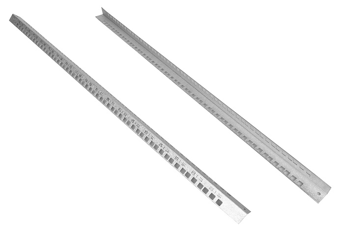 Направляющие 19" для шкафов 18U, 2 шт.