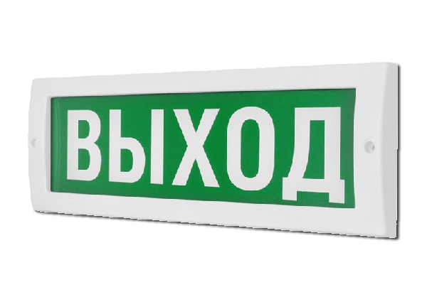 Плоское световое табло, 18-27.6В, 26мА, 302x102x19мм, 0.22кг, -30С..+55С, IP52.