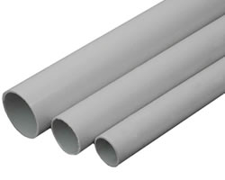 Труба HF FR гладкая, без галогена, т/г, диам. 32 мм (3м) цвет серый (30м)