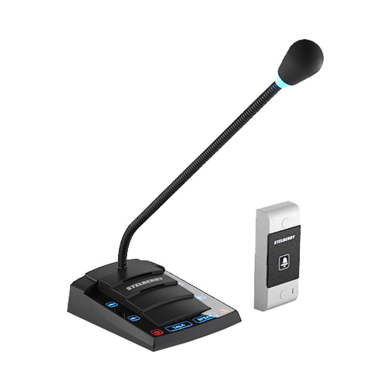 Дуплексное переговорное устройство "клиент-кассир" с управлением встроенного в панель клиента реле (открытие замка),&nbsp;&nbsp;возможностью переключения в режим «Симплекс» и выходом для записи переговоров