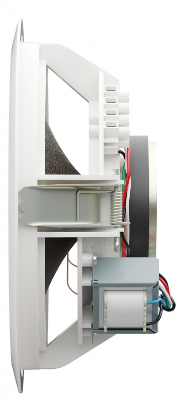 Потолочный громкоговоритель 6/3/1,5 Вт, белый