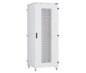 Напольный шкаф серии Lite II 19", 42U, перфорированная дверь, цельнометаллические двухуровневые стенки и задняя дверь, Ш800хВ2042хГ800мм, в разобранном виде, серый RAL7035