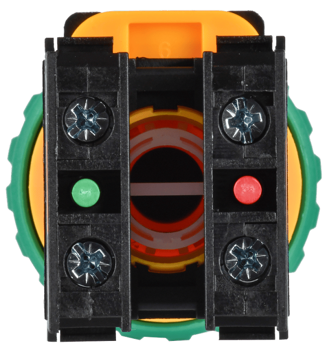 Кнопка "Грибок" поворот. с фикс. 1NO+1NC зелёная MASTER IEK