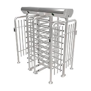 Турникет полноростовой двухпроходной 4-х лопастной (90°).&nbsp;&nbsp;Ширина прохода 580 мм. Материал корпуса - нержавеющая сталь SUS304. Материал преграждающих планок - нержавеющая сталь SUS304. Светодиодный индикатор прохода. Установка внутренняя / наружняя (под навесом). IP54. Рабочая температура -28 °C-60 °C. 1400х1395х2220 мм. 200 ~ 240V.