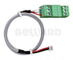 Переходник с экранированным кабелем для подключения внешнего активного микрофона к IP-камерам BD4640DS, BD3570D