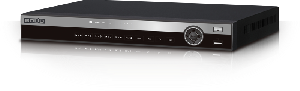 IP Видеорегистратор до 16 каналов; 320 Мбит/с; разрешение записи до 12Мп; H.265/H.264/MJPEG; 8 SATA III портов до 8 Tб